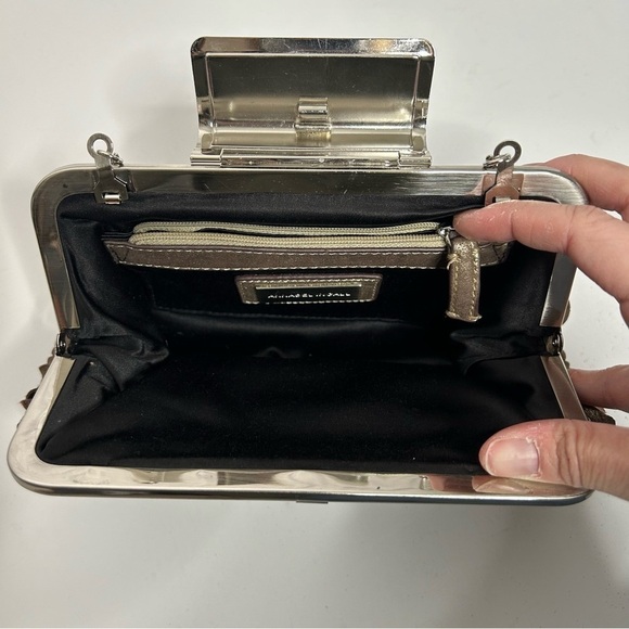 Annabel Ingall Brown Shimmer Hand Bag - Picture 11 of 14